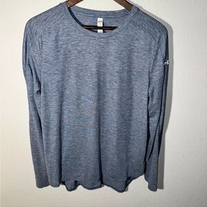 Under Armour Women’s Long Sleeve Run Top | Gray | Size Large | Loose Fit